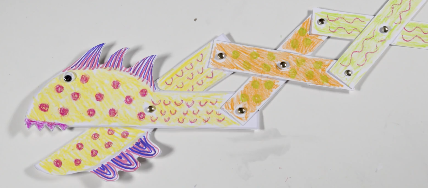 Mechanisms: Making a moving monster