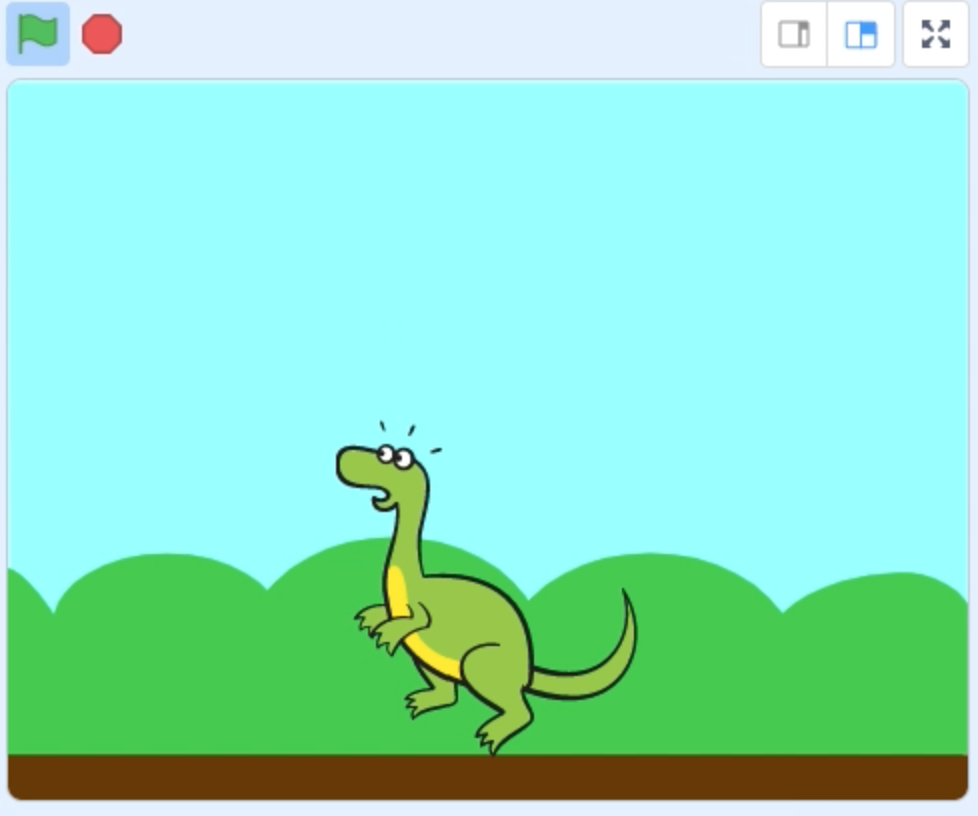Scratch dinosaur game