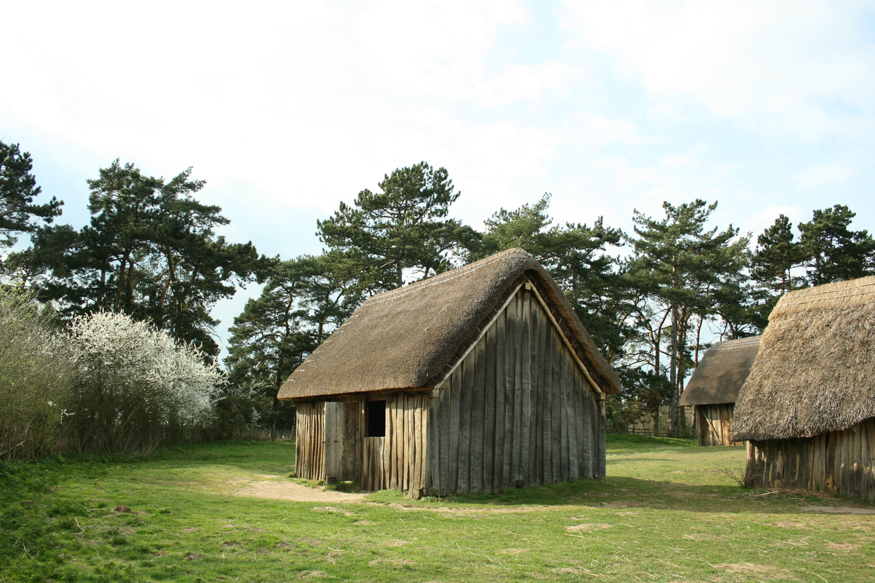Anglo Saxon house