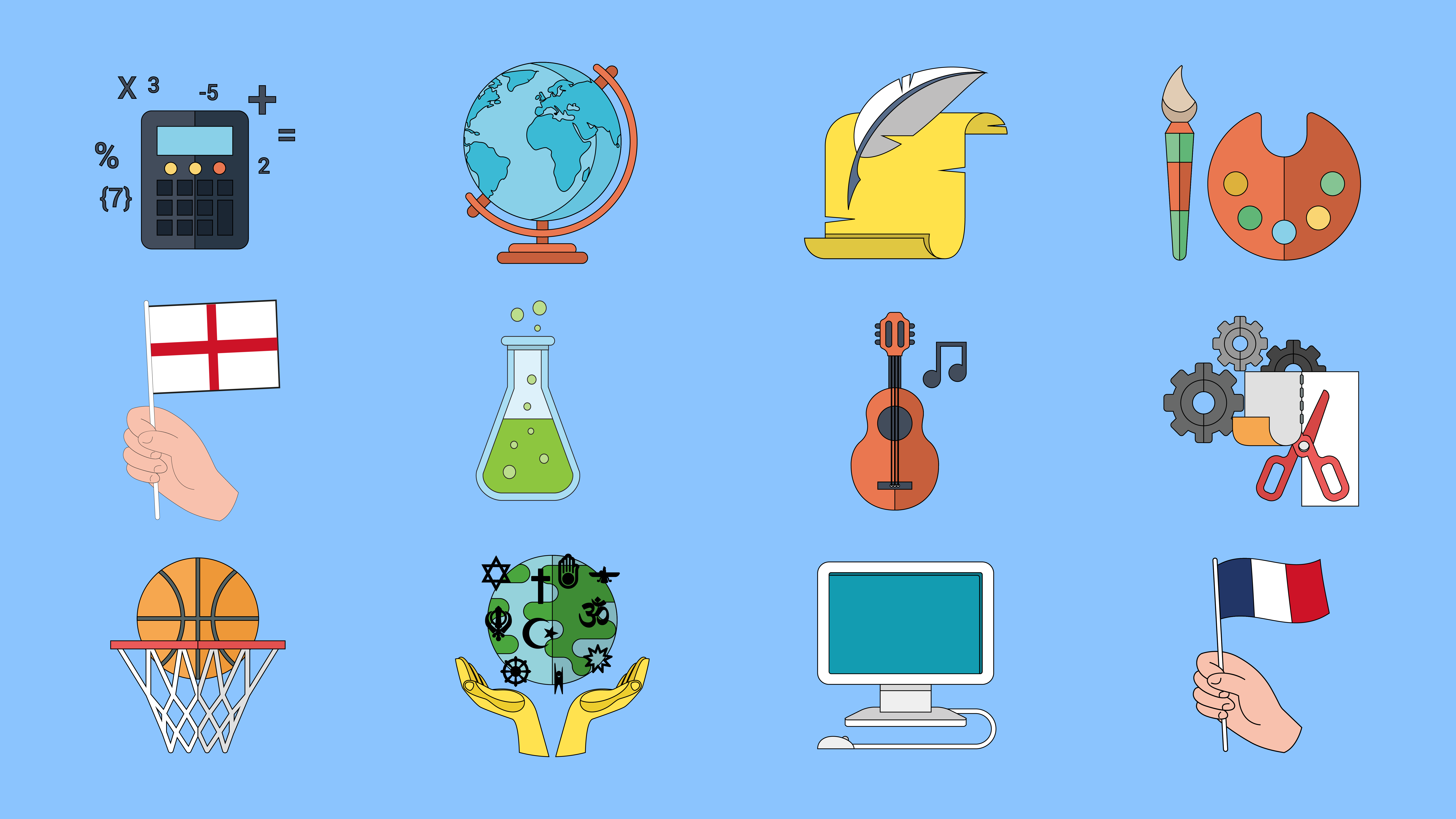 Y3/4 (B): Lesson 3: A French school timetable