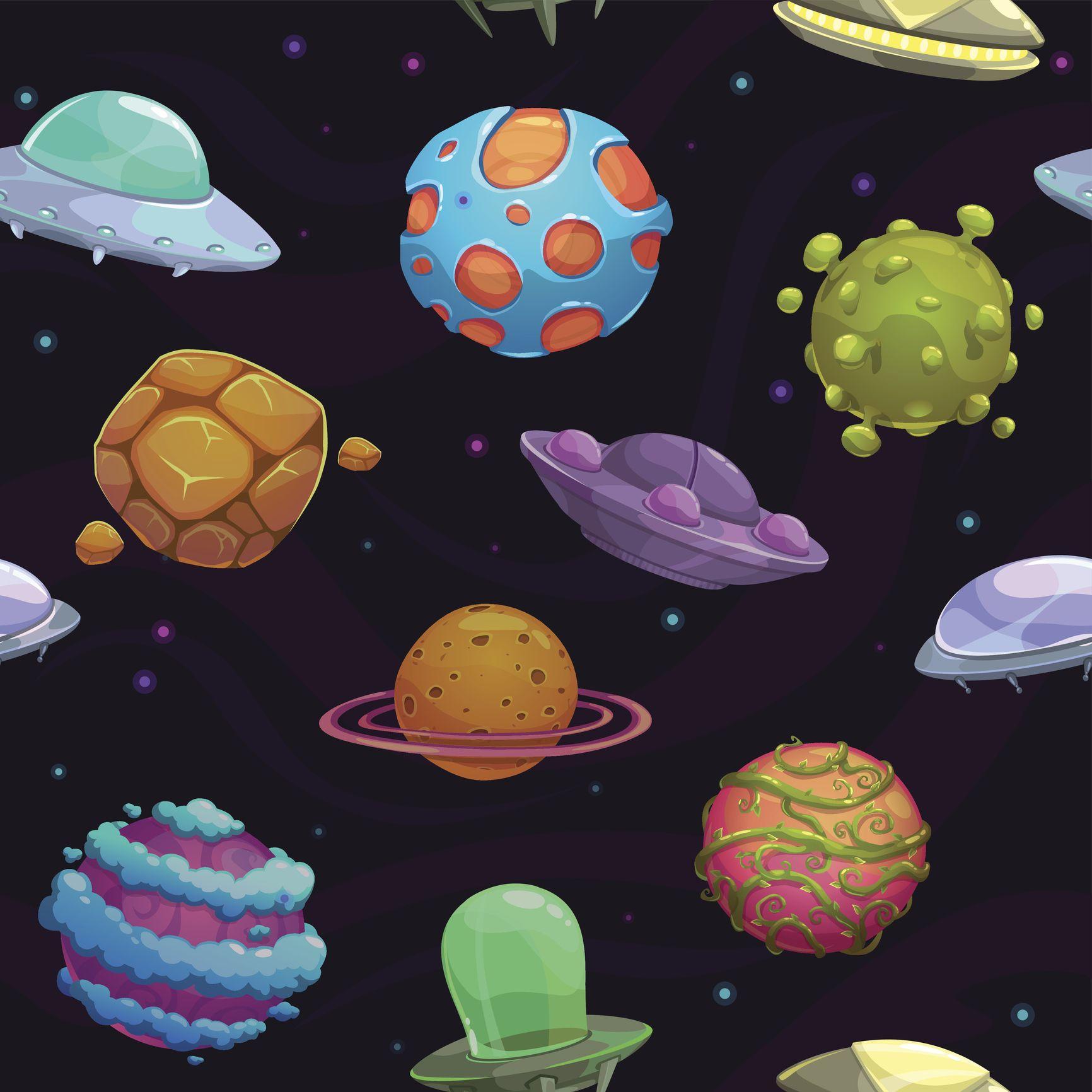 Space: Contrasting dynamics