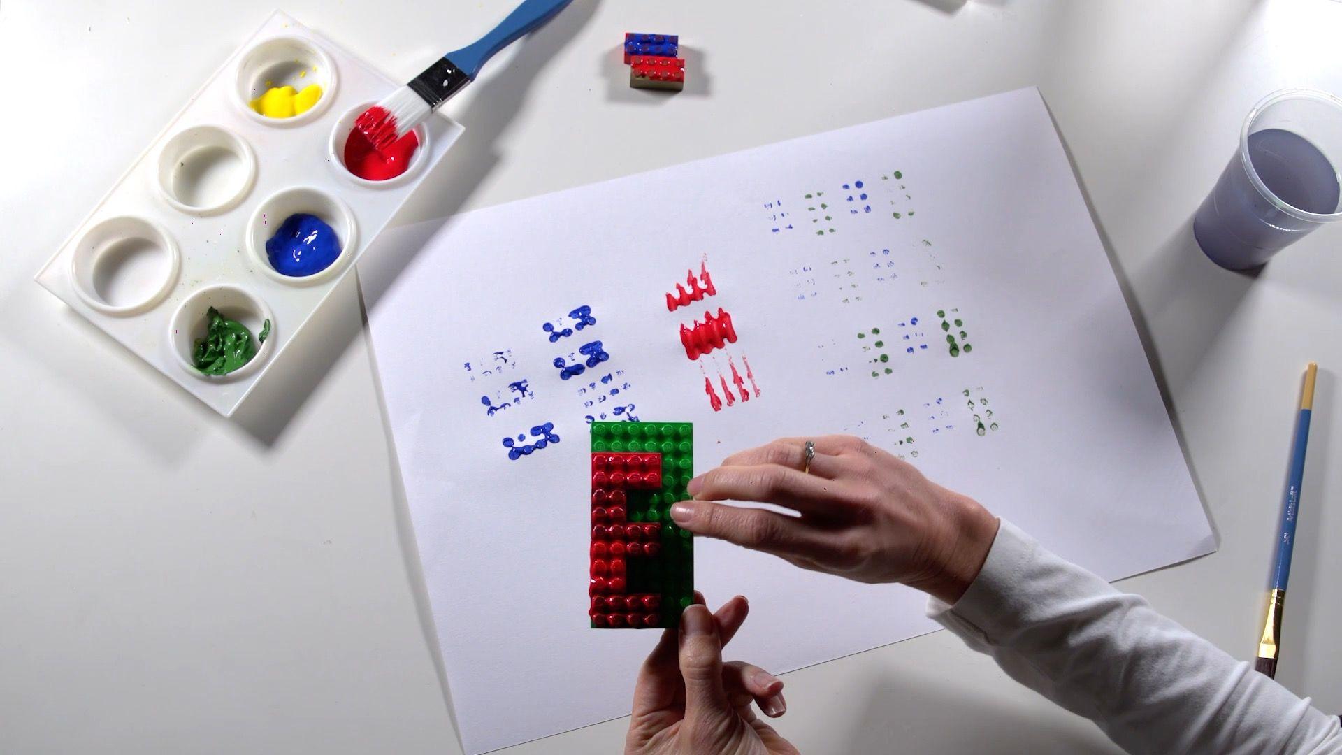 Lesson 3: Printing with paint
