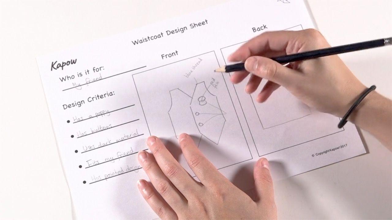 Lesson 1: Waistcoat design