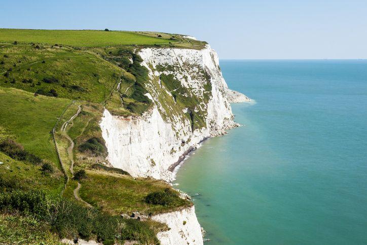 White cliffs of Dover