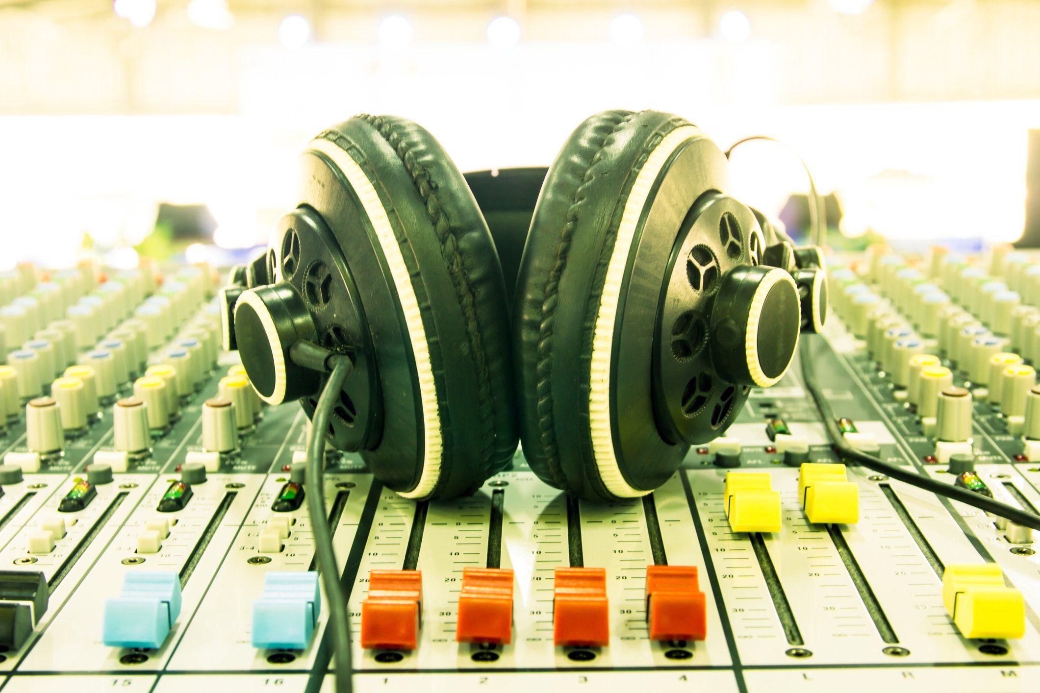 Sound music mixer control panel iStock 637647530
