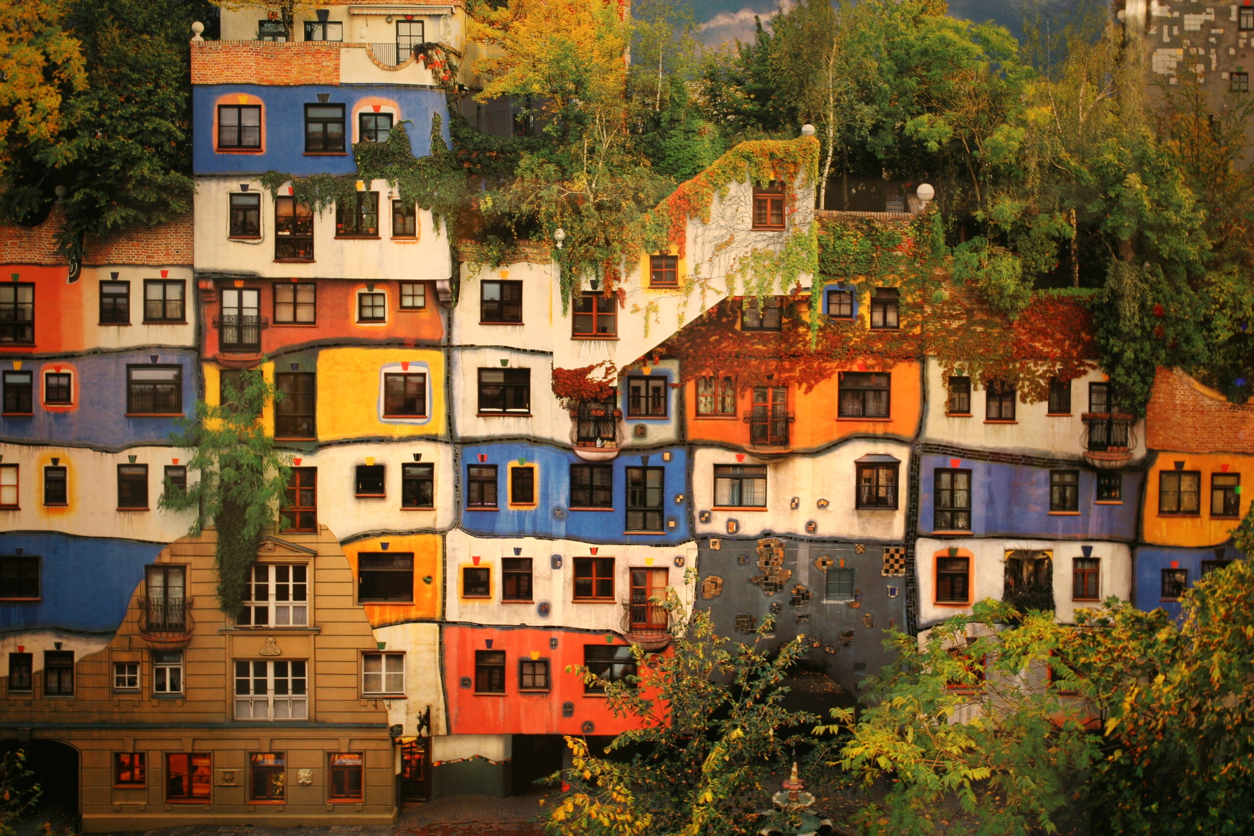 Hundertwasser house