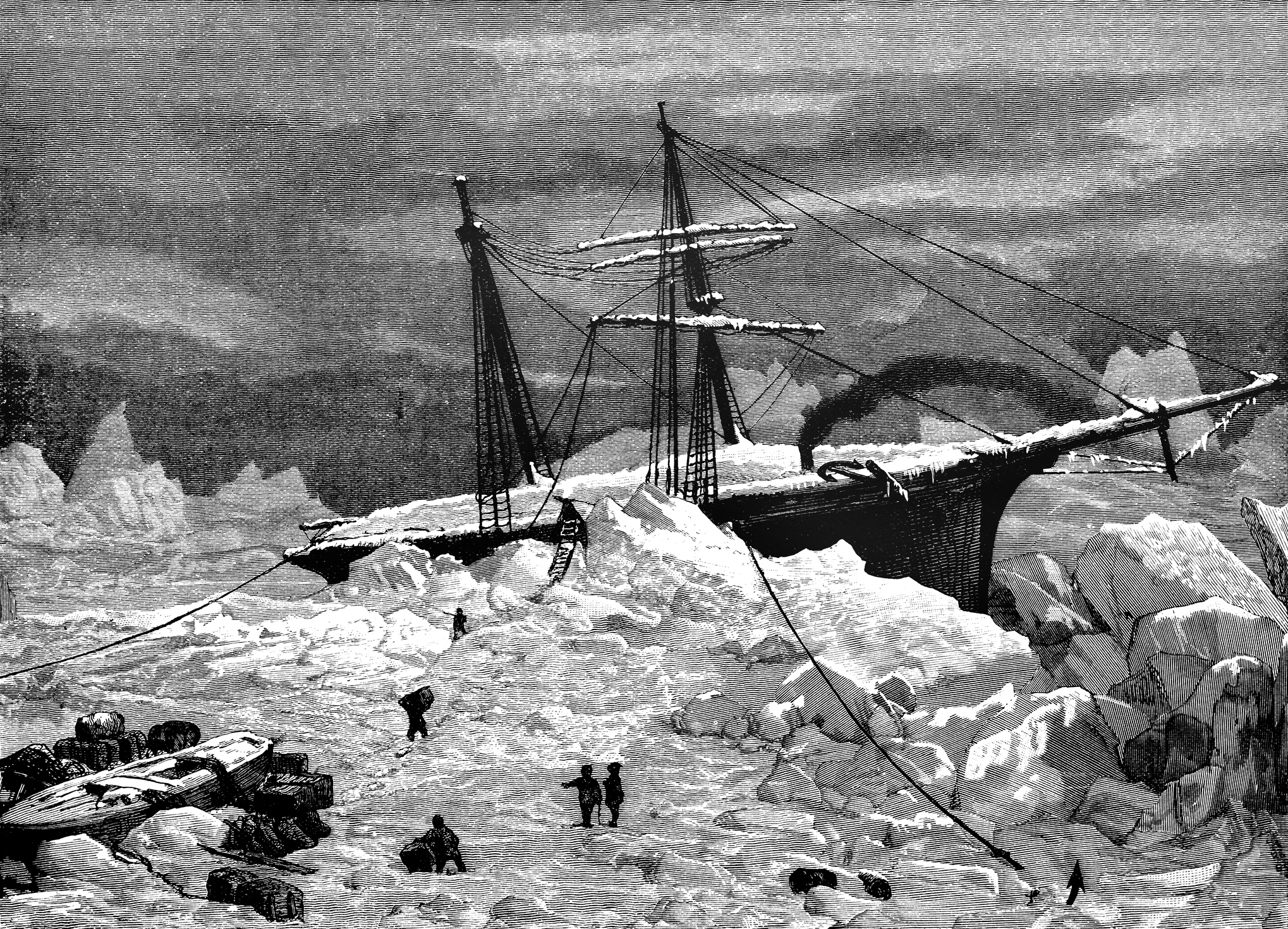 ship in the ice