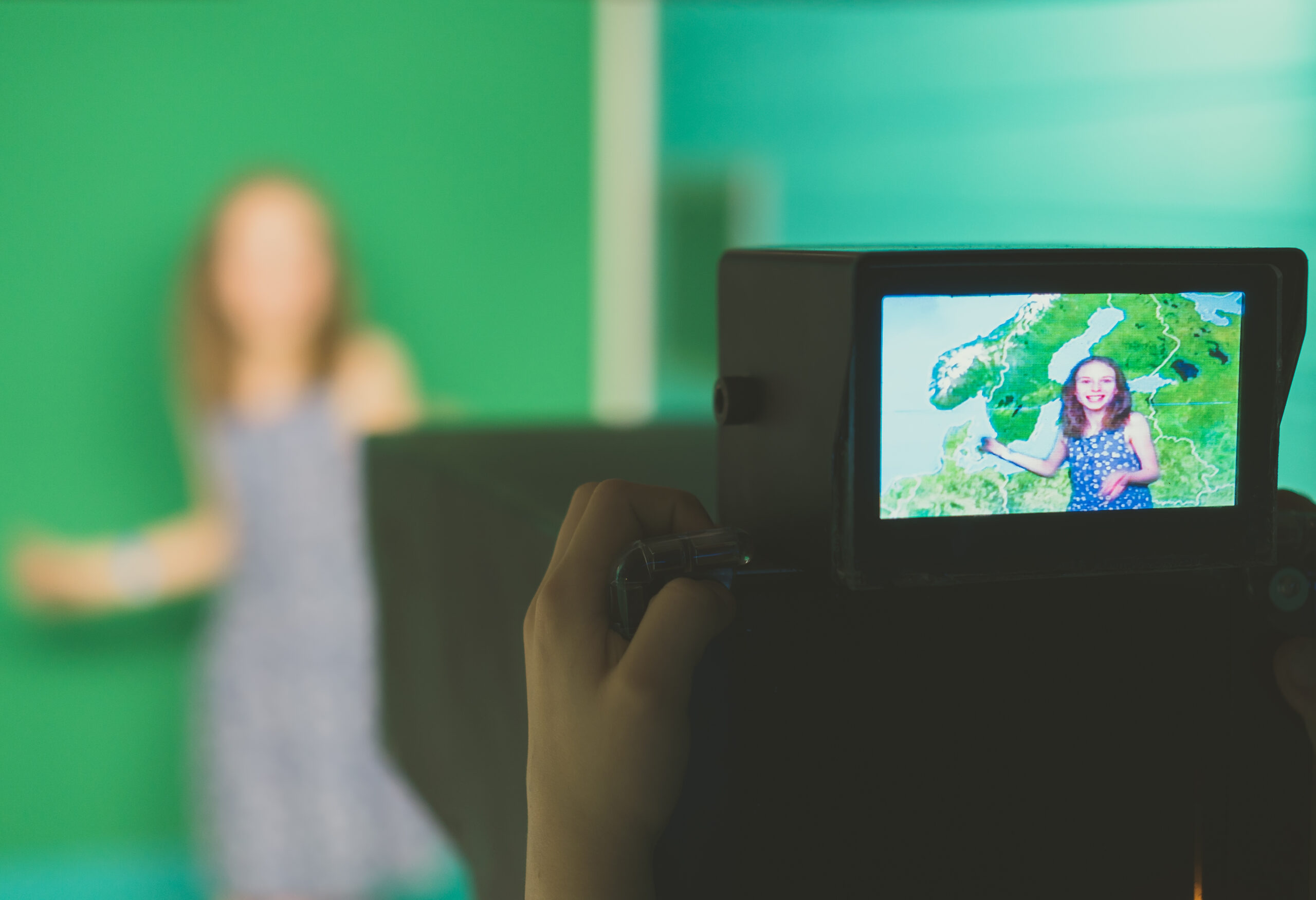weather report green screen Filming weather forecast shutterstock 1050120932