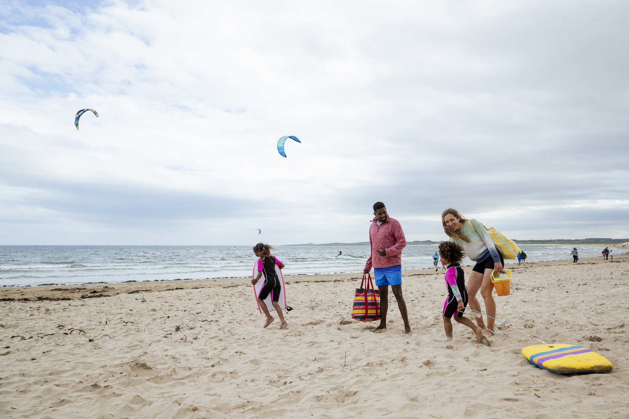 People at the beach
