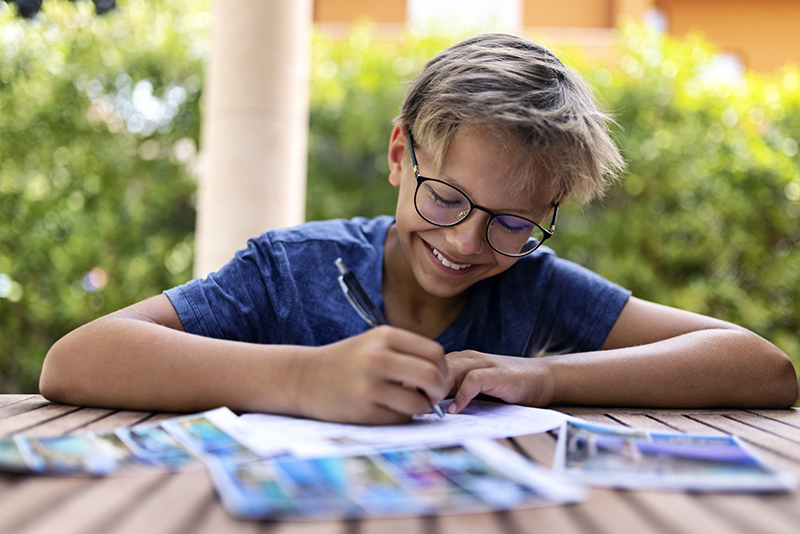 Lesson 6: Sending a postcard