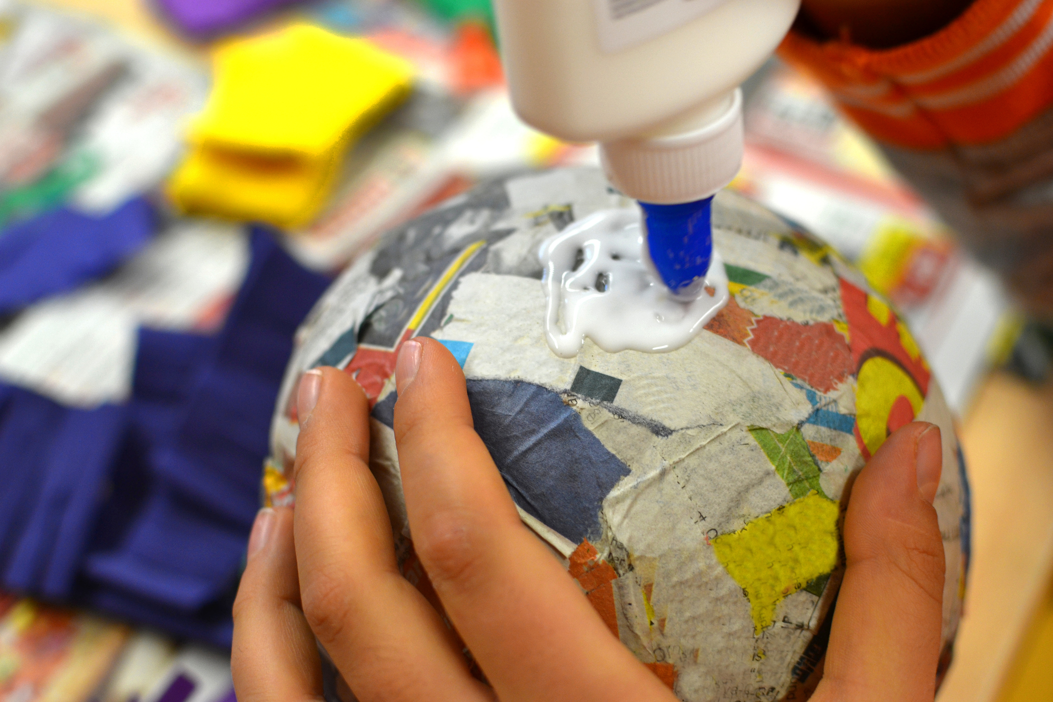 Lesson 2: Making papier-mâché shells