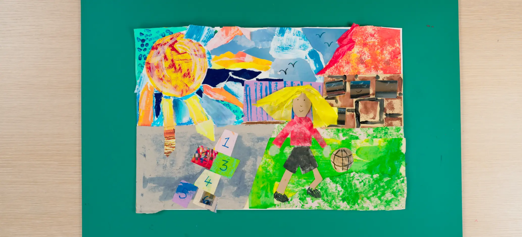 Painting & mixed media: Exploring texture with paint and collage