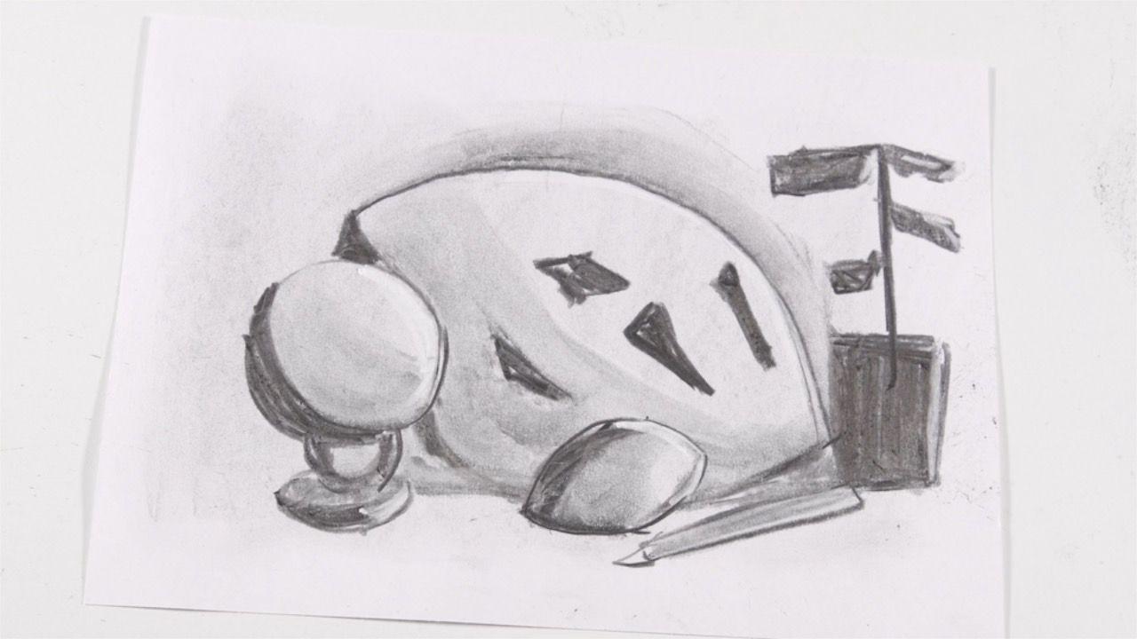 KS2 Y6 Art and Design Charcoal Still Life Lesson Plan Kapow Primary