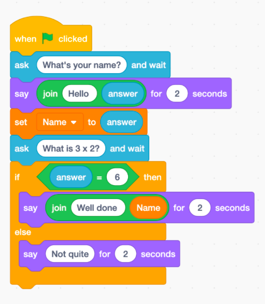 Lesson 4: Making a variable