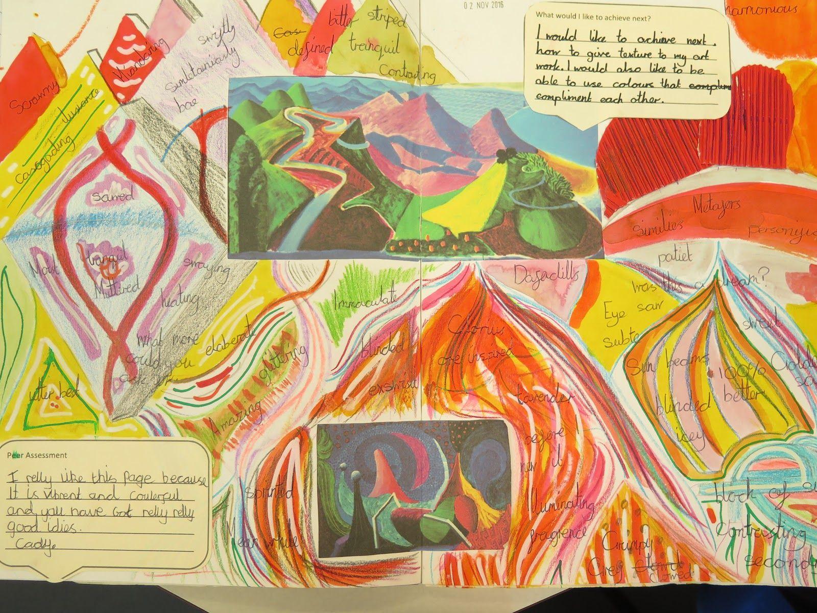 Gomersal PS year 6 researching an artist