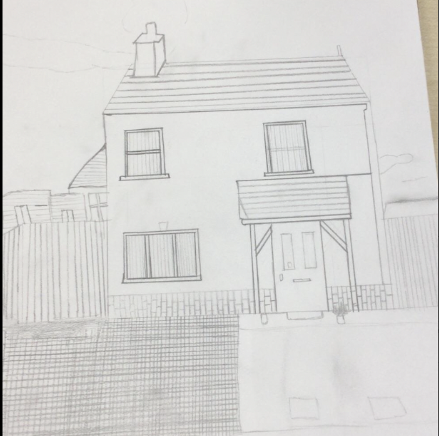 Greenfields House drawing 7