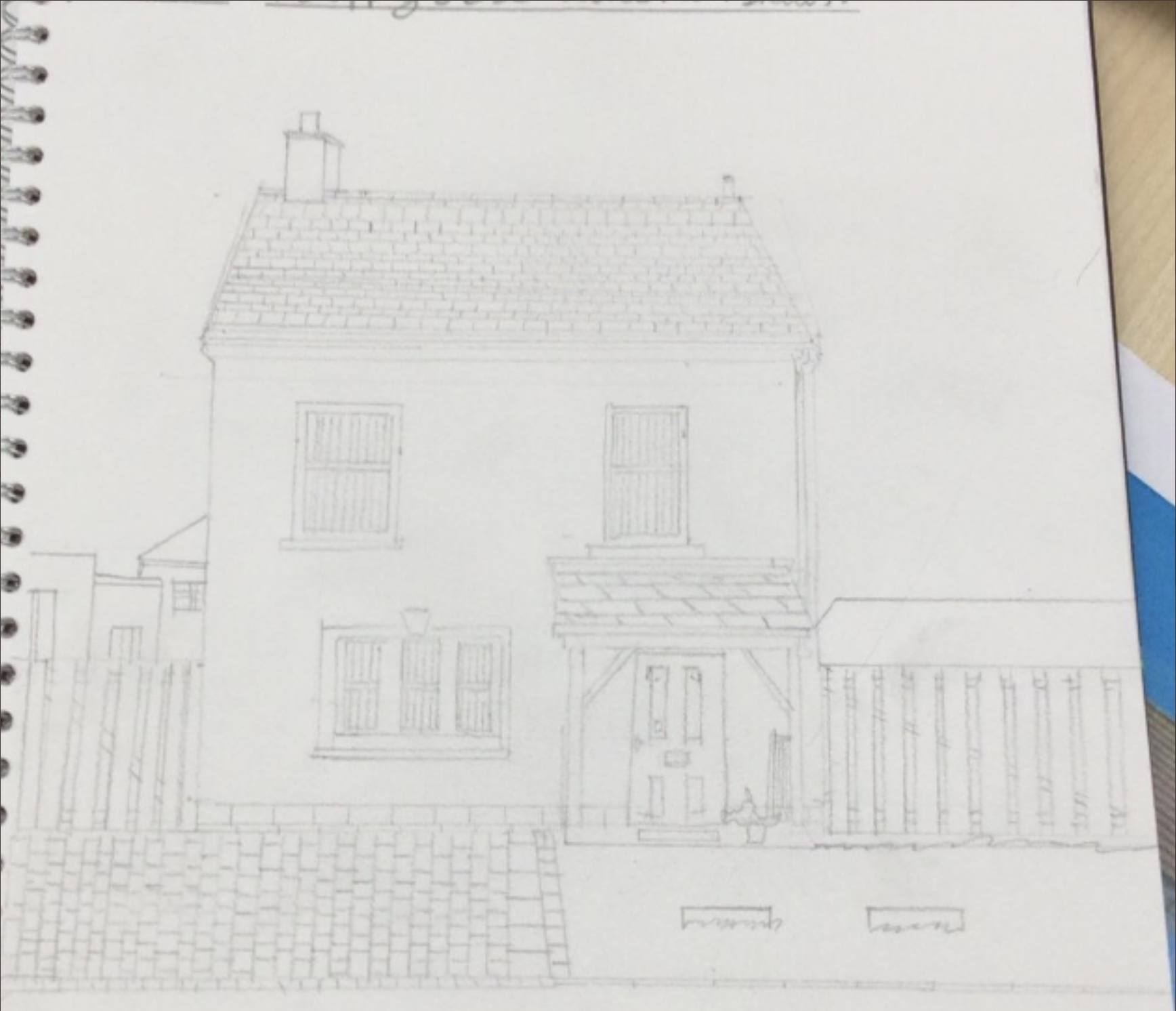 Greenfields House drawing 8