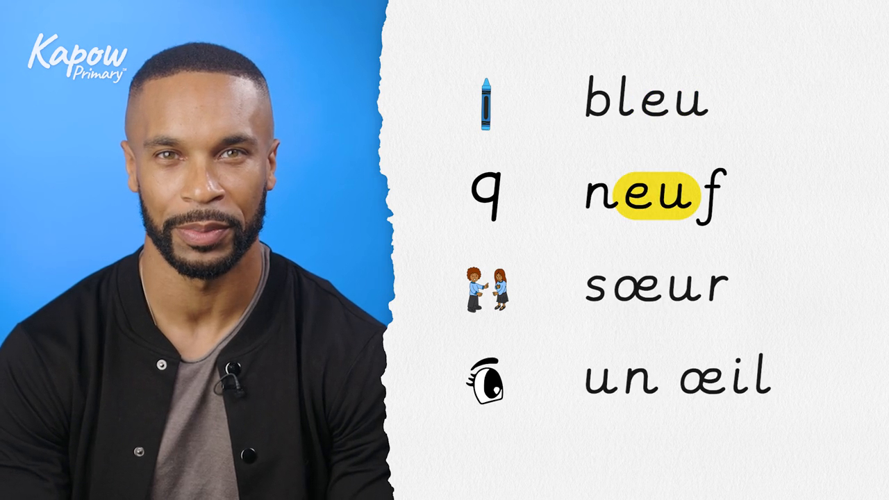 French phonics: e / eu / œ / œu