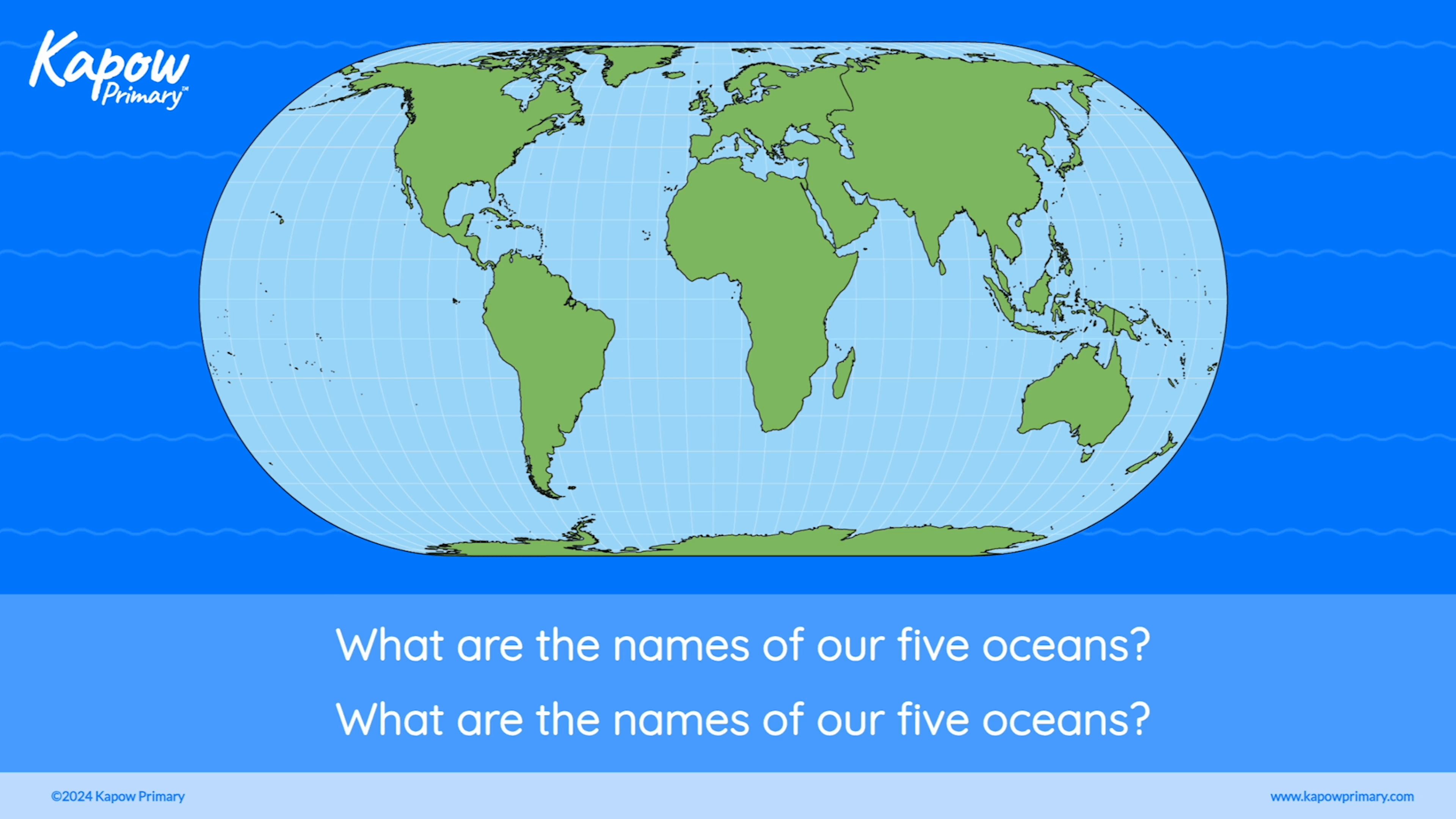 Pupil video: Oceans song