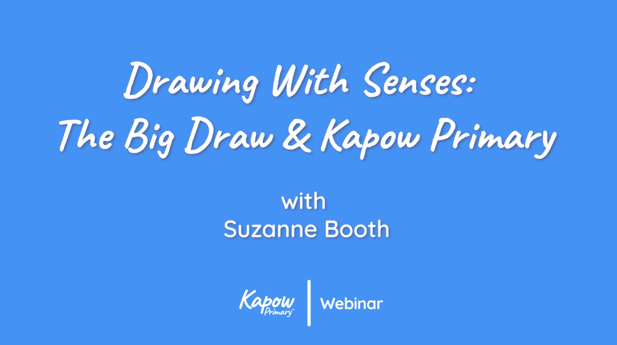 Webinar: Drawing With Senses – The Big Draw 2023