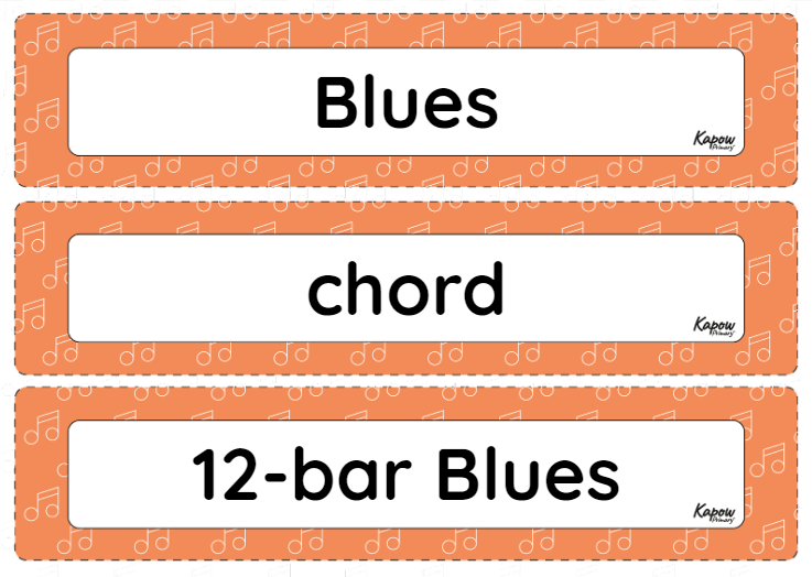Uni Vocabulary: Blues