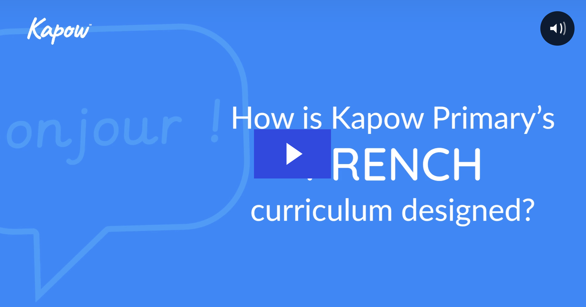 Subject leader video: How is Kapow Primary’s French curriculum designed?