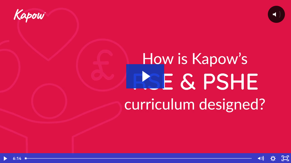 Subject leader video: How is Kapow Primary’s RSE and PSHE curriculum designed?