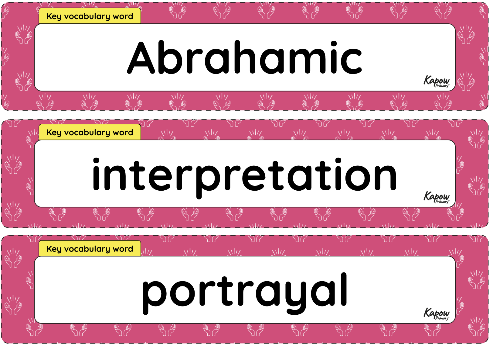 Vocabulary display – R&W Y5: What happens when we die? (Part 1)