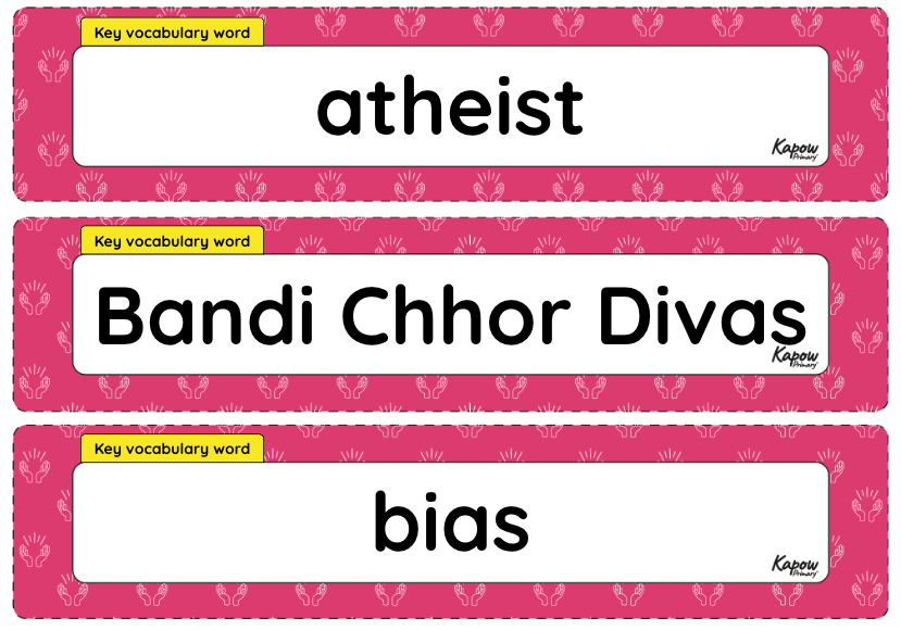 Vocabulary display – R&W Y5/6 (A): Why do people have to stand up for what they believe in?