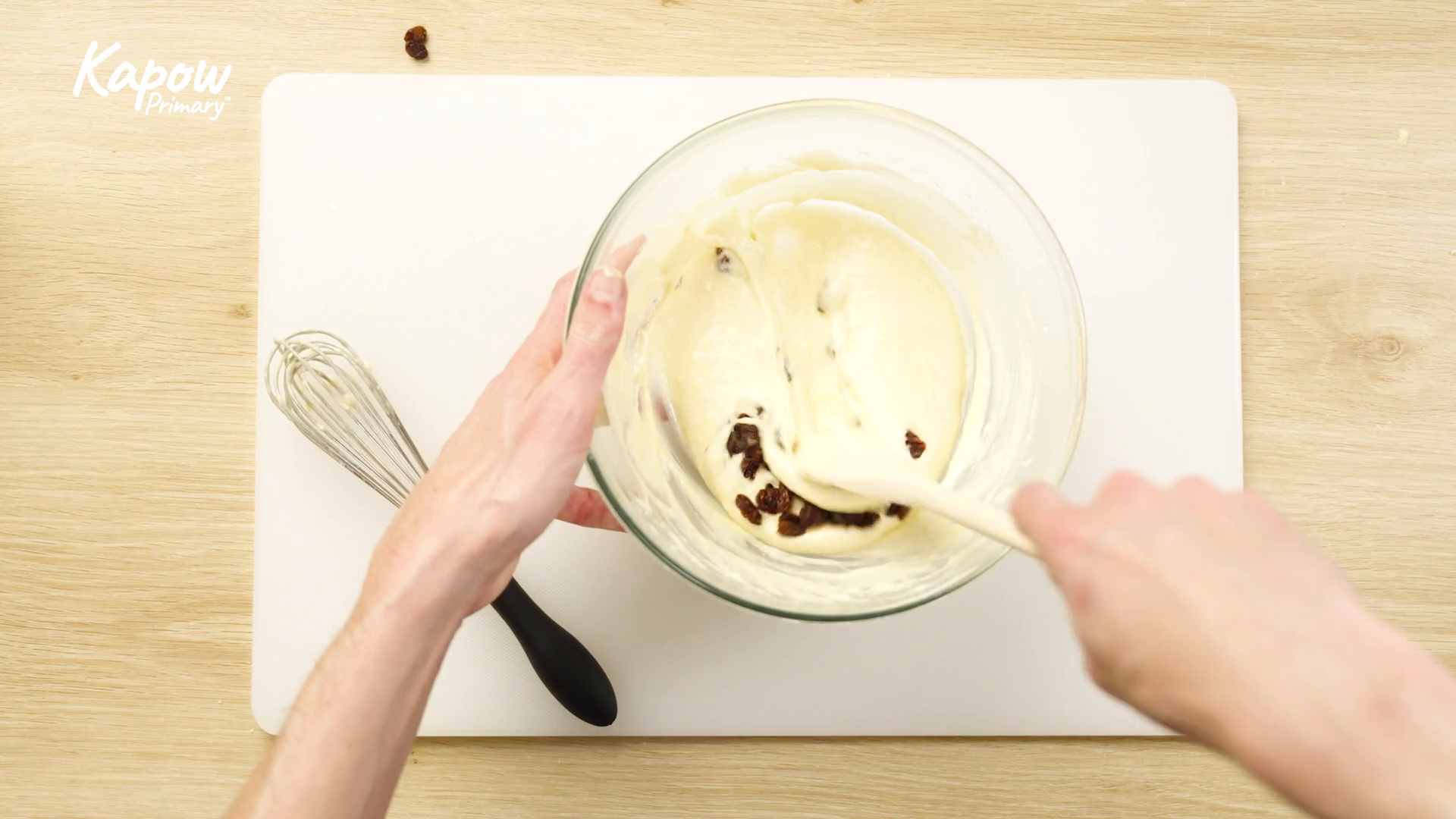 Teacher video: Food skills: Mixing and stirring