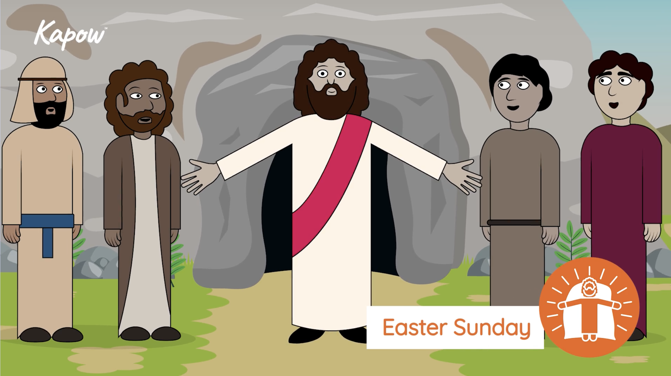 Pupil video: The Easter Story