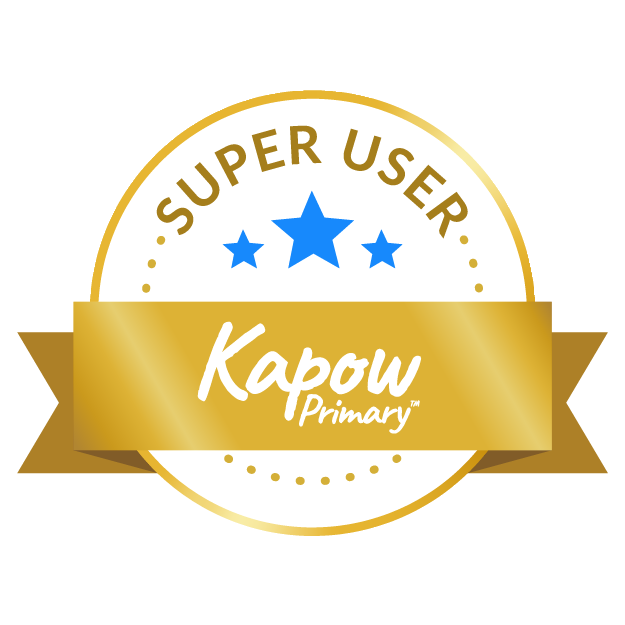Kapow Primary Super User Digital Badge