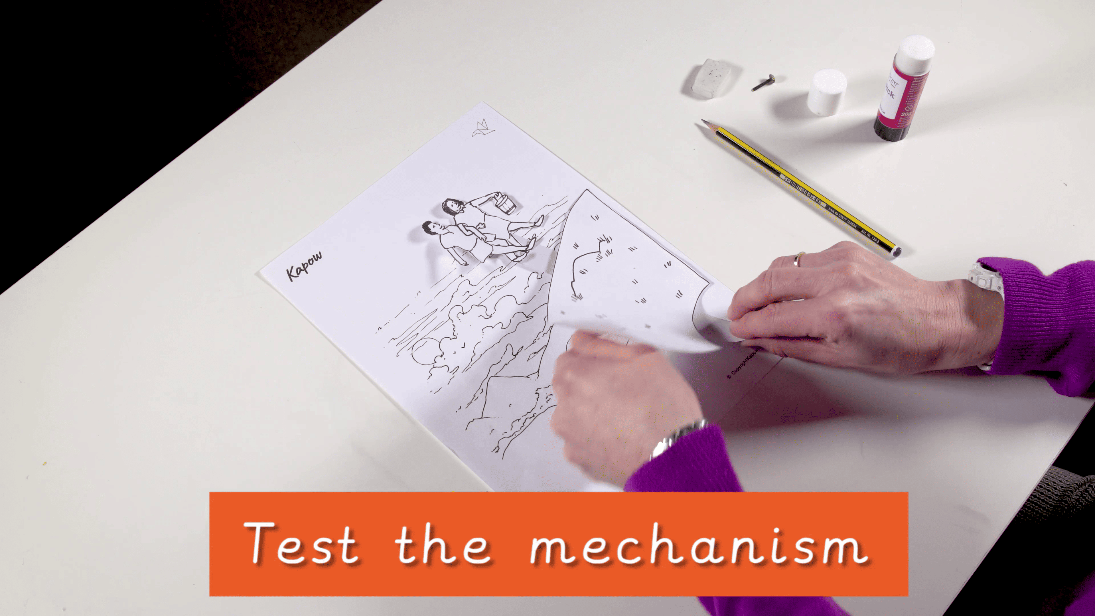 Pupil video: Using layers and spacers