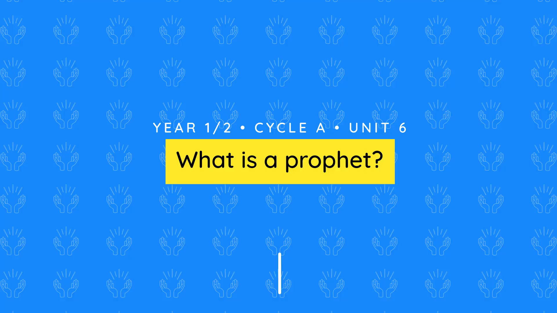 Teacher video: What is a prophet?