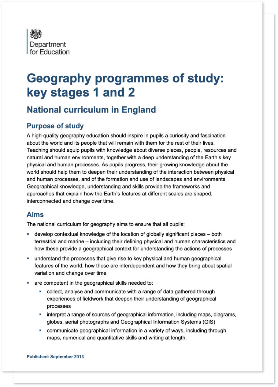 Department for Education document titled 
