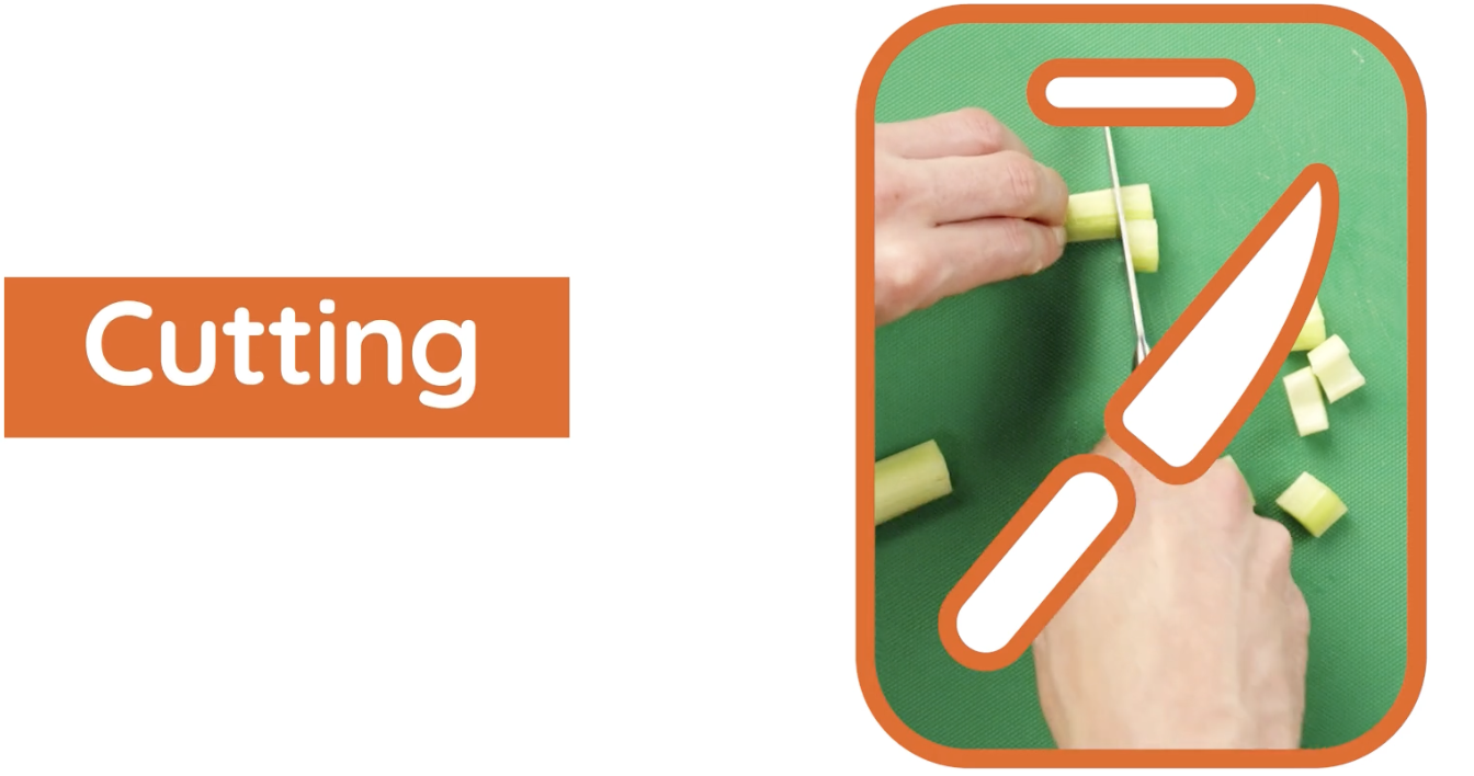Pupil video: Bolognese preparation skills
