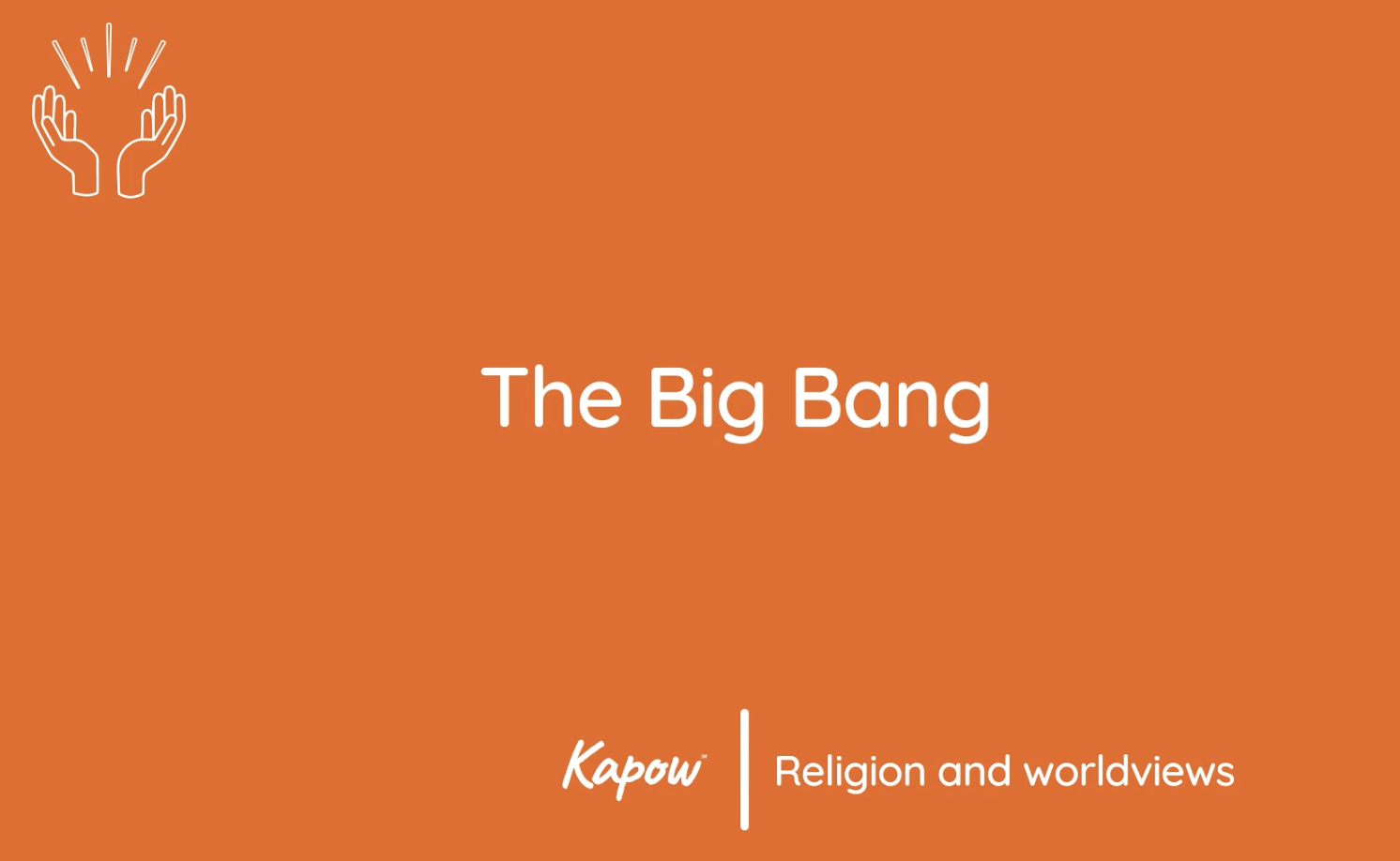 Pupil video: The Big Bang