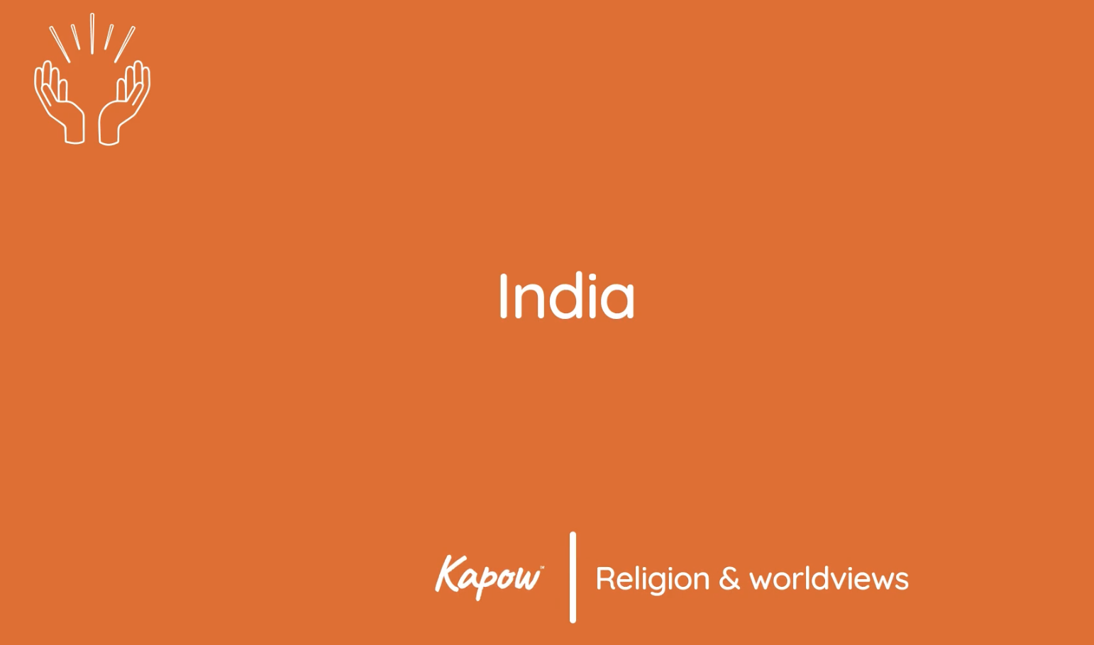Pupil video: India