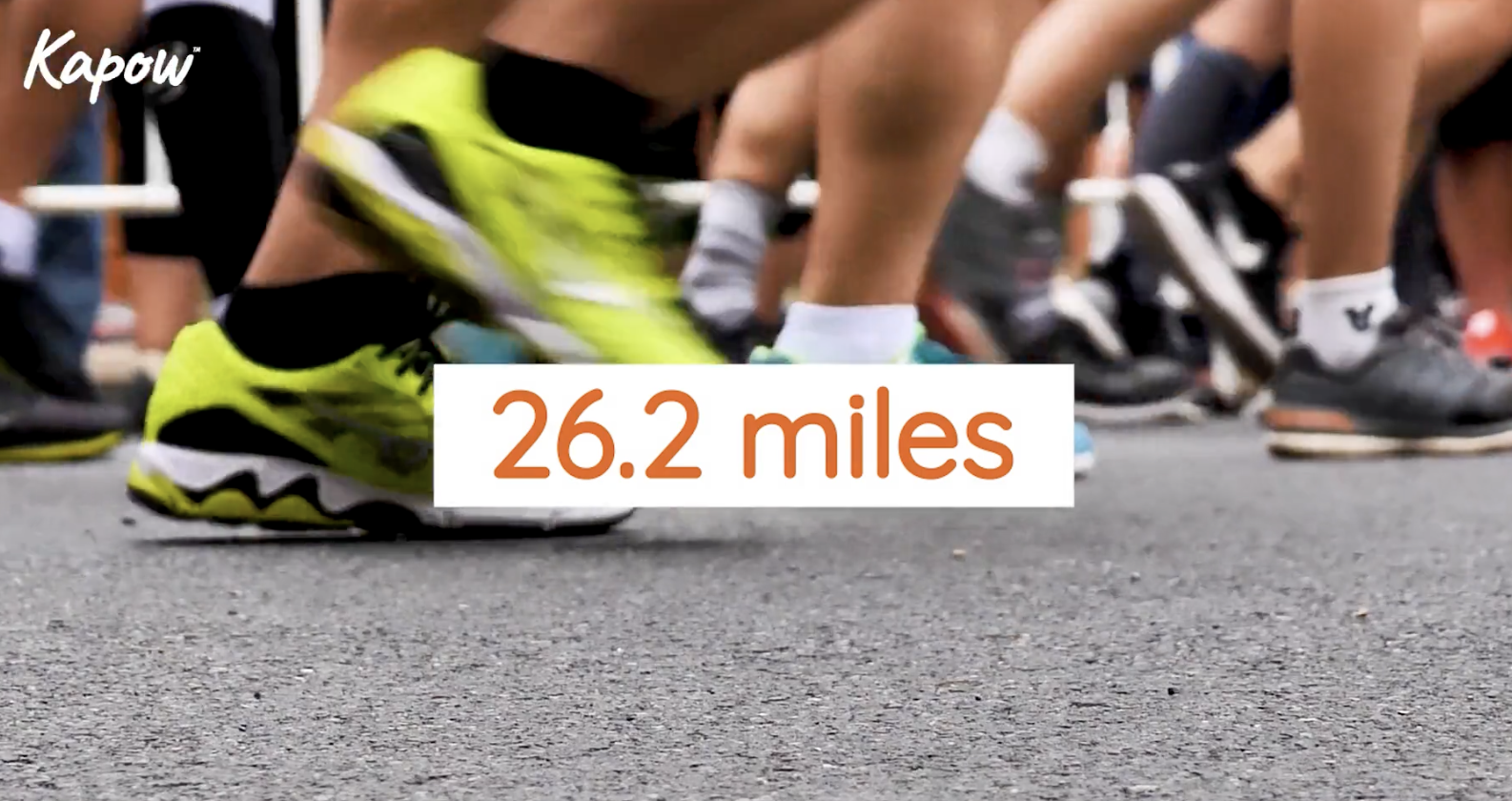 Pupil video: What happens when you run a marathon?