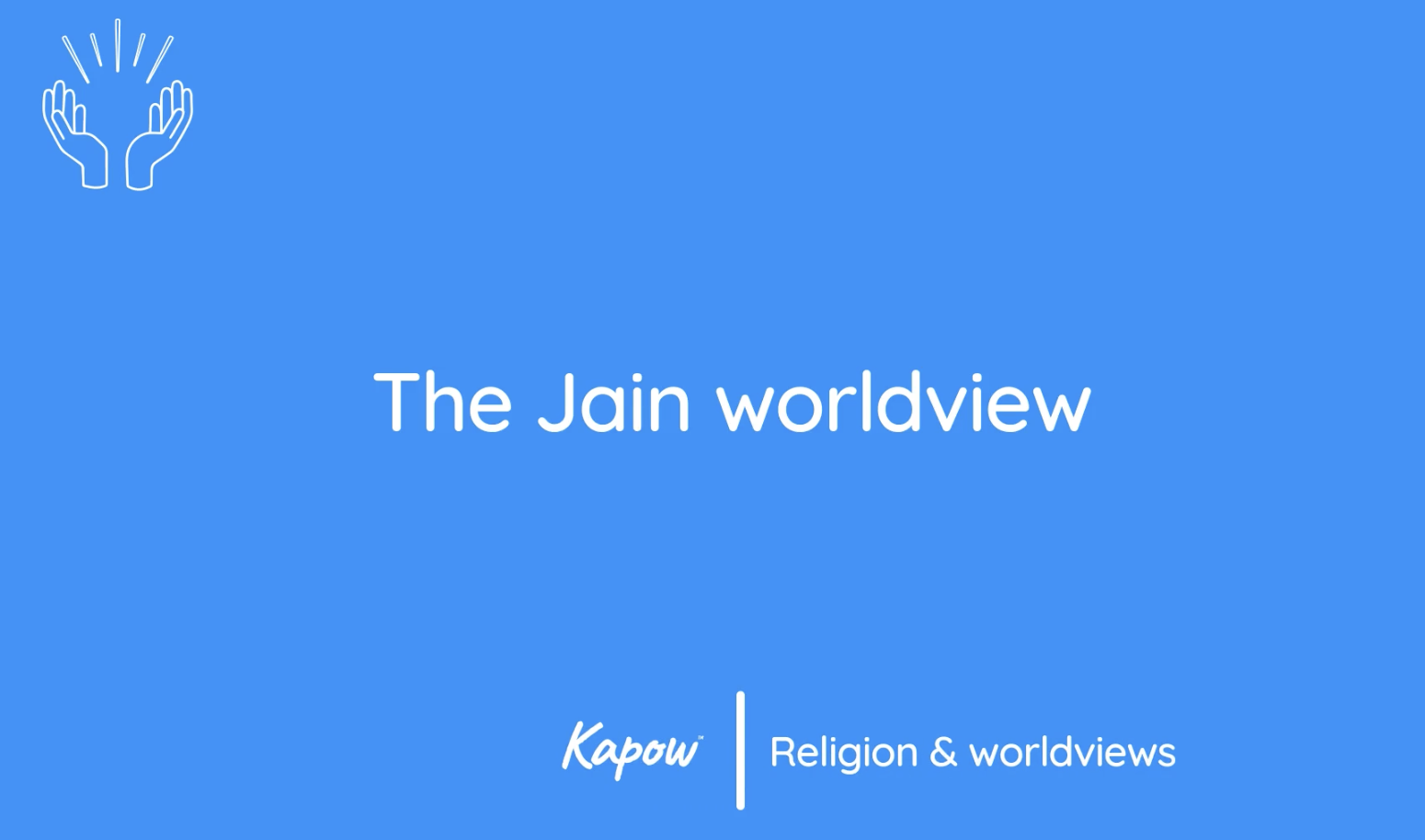 Teacher video: The Jain worldview