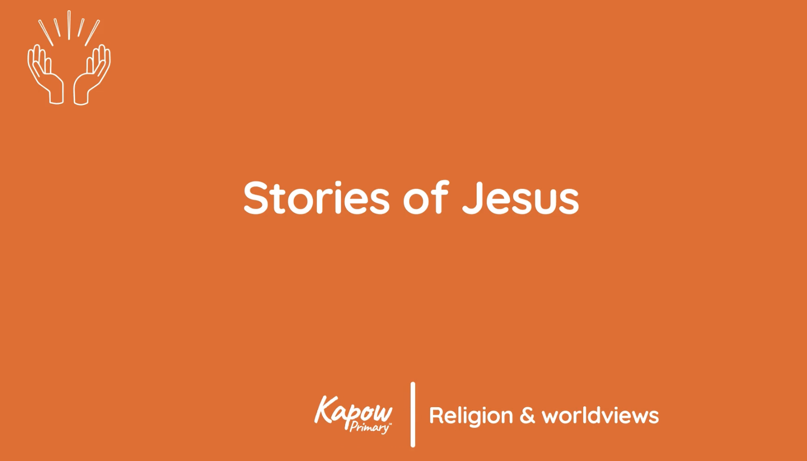 Pupil video: Stories of Jesus