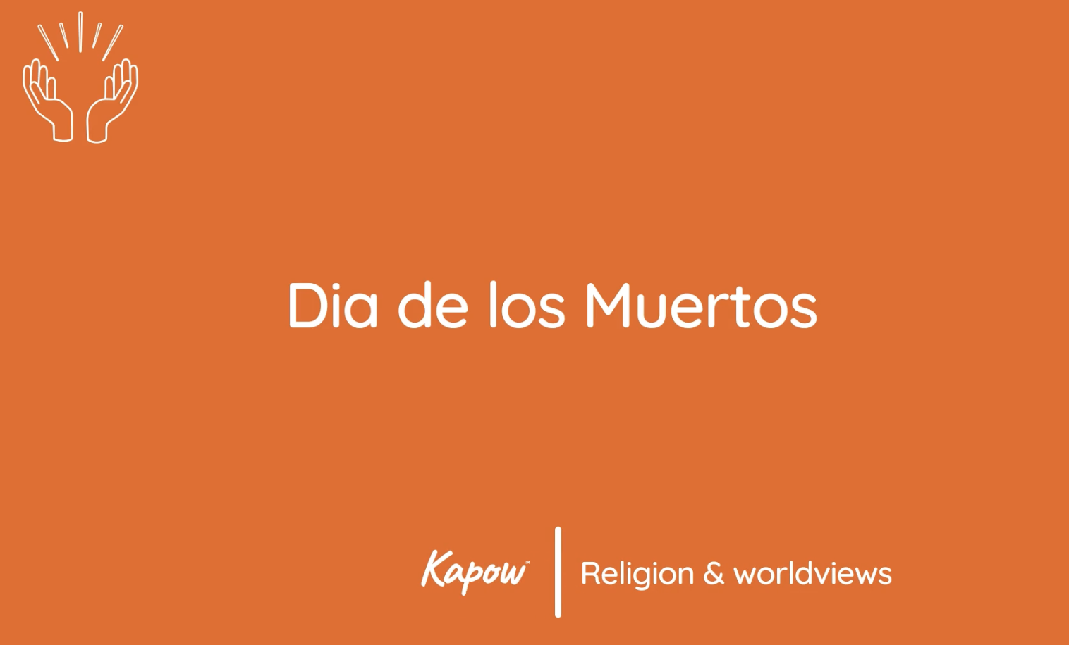 Pupil video: Dia de los Muertos