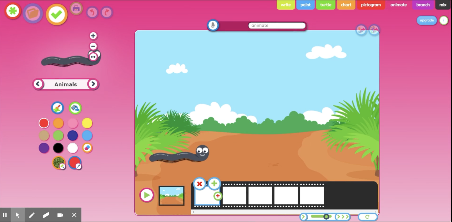 Pupil video: Onion skinning