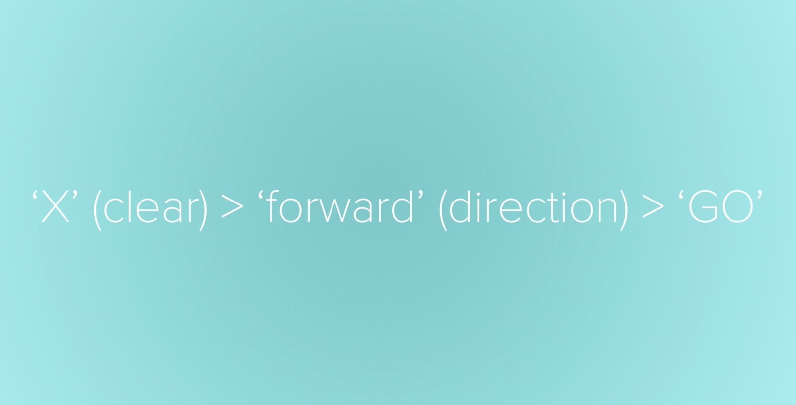 Teacher video: Precise instructions