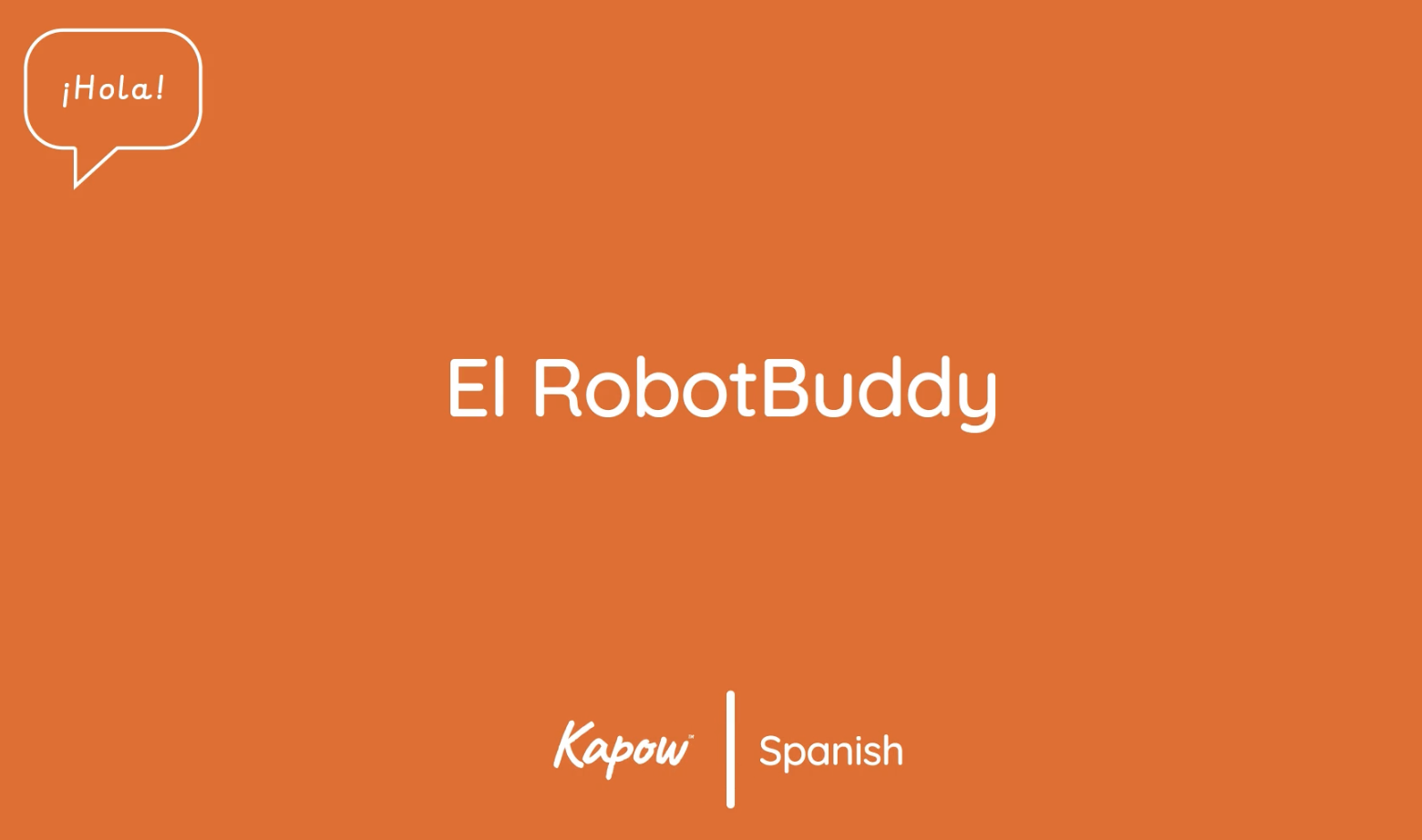 Pupil video: El RobotBuddy