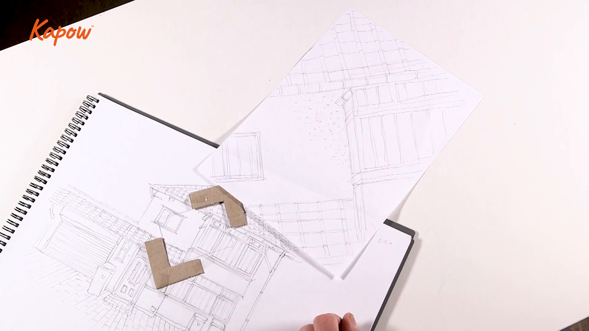 Pupil video: House monoprint