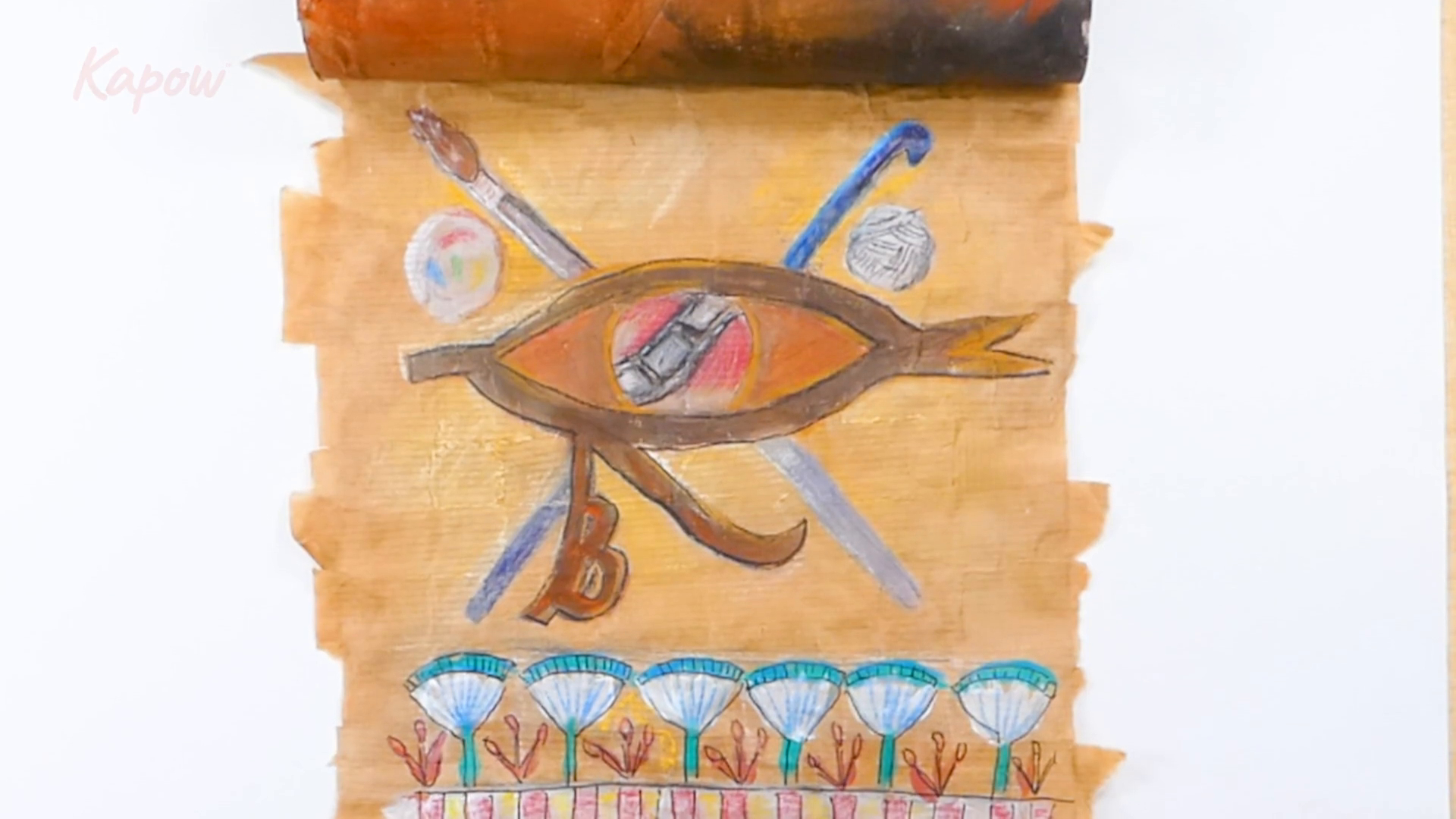 Pupil video: Designing scrolls
