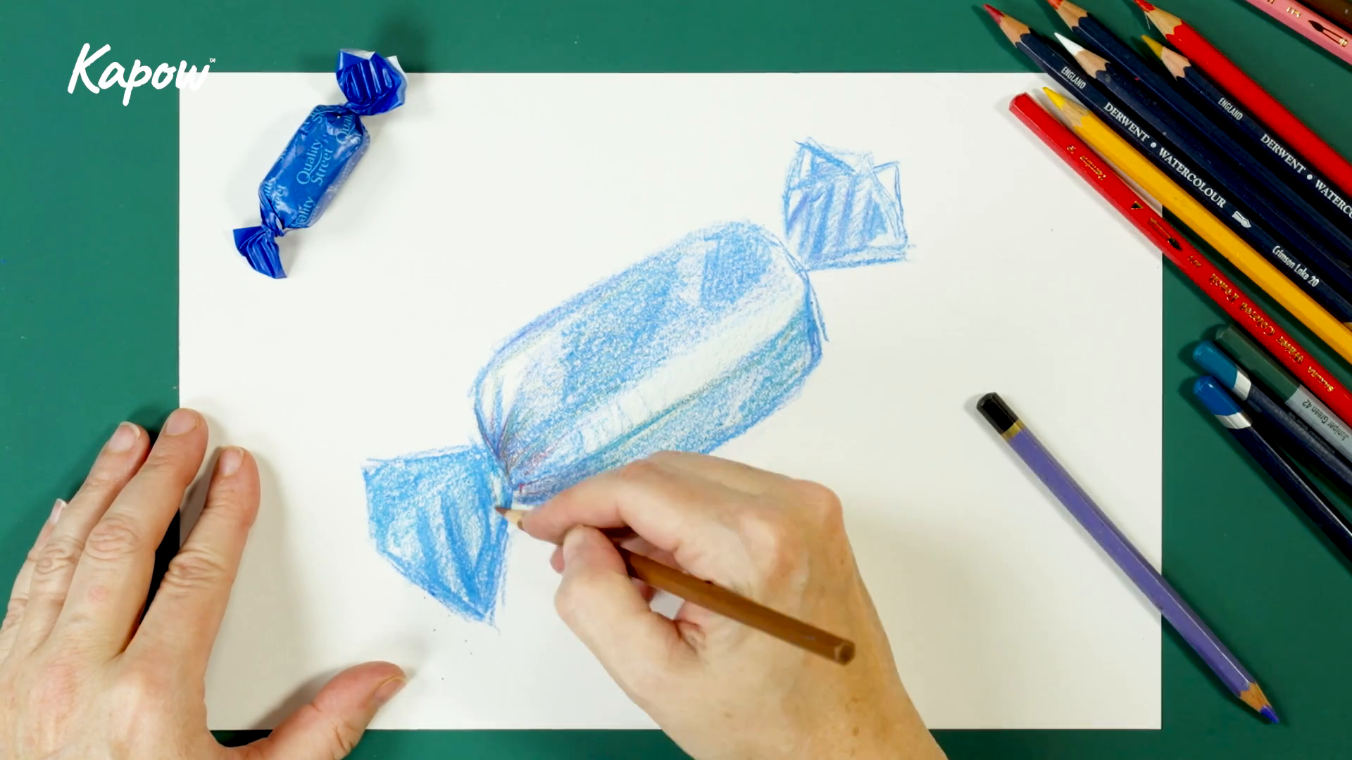 Pupil video: Layering colour
