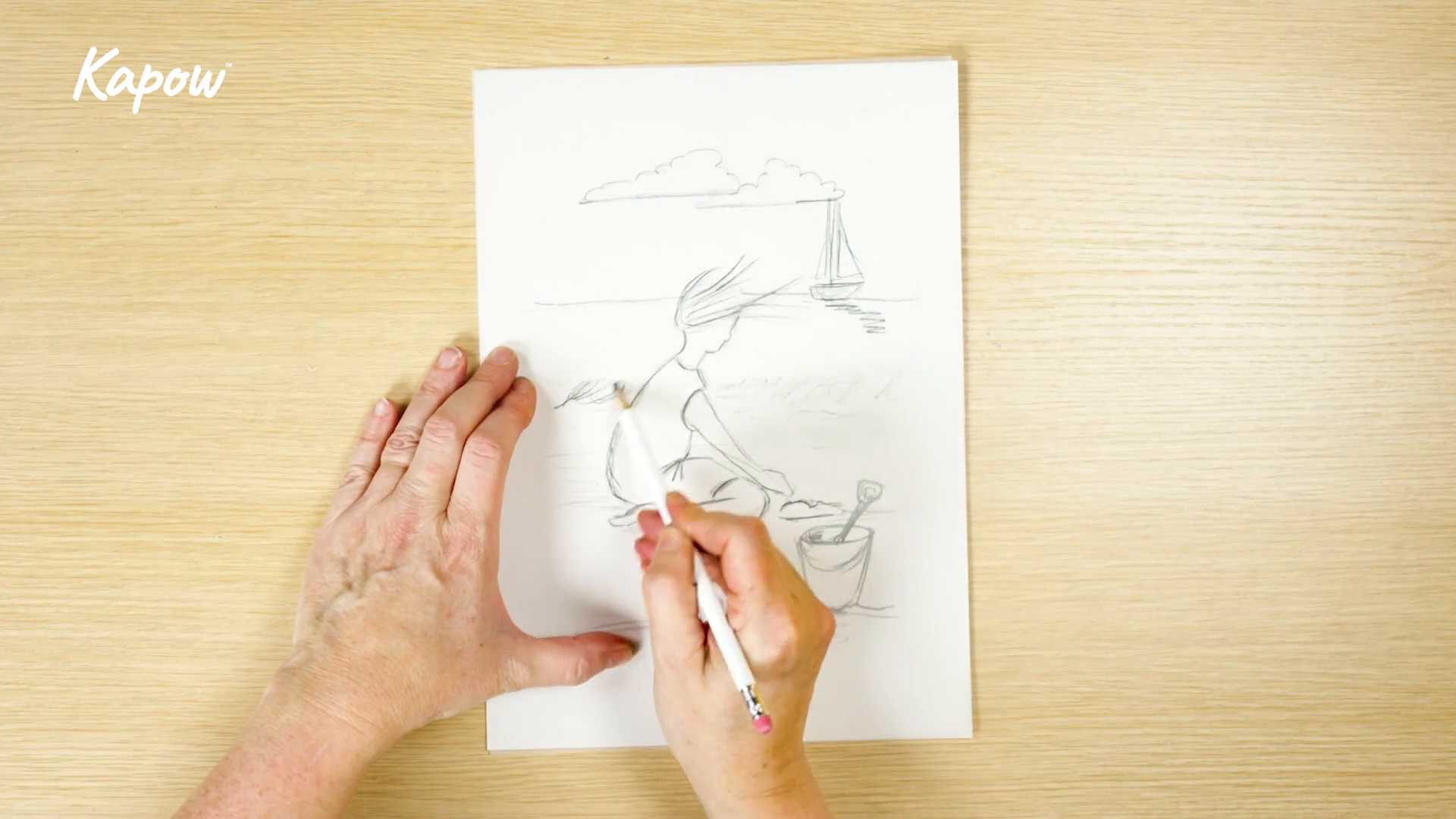 Pupil video: From drawing to print
