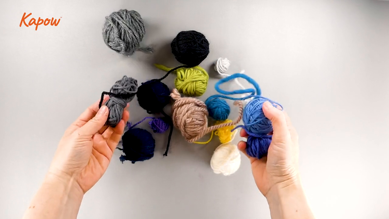 Pupil video: Wrapping with wool